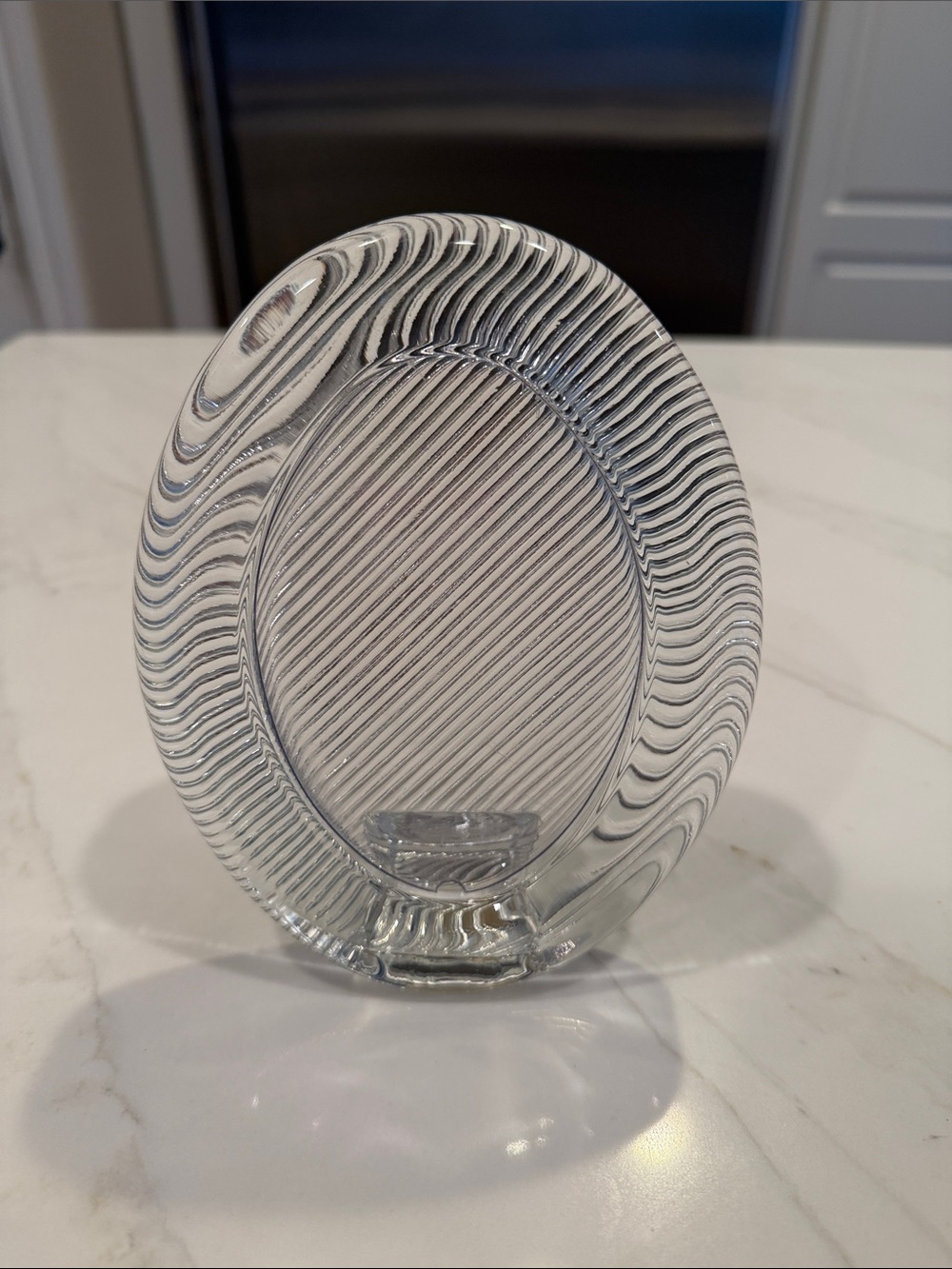 Clear Glass Mikasa Photo Frame New